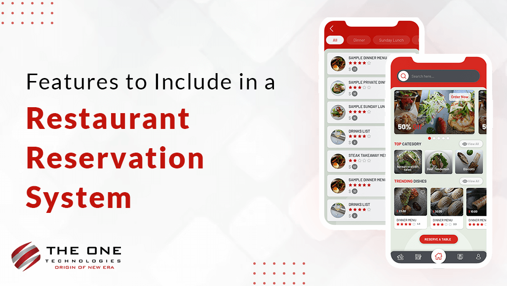 Features to Include in a Restaurant Reservation System