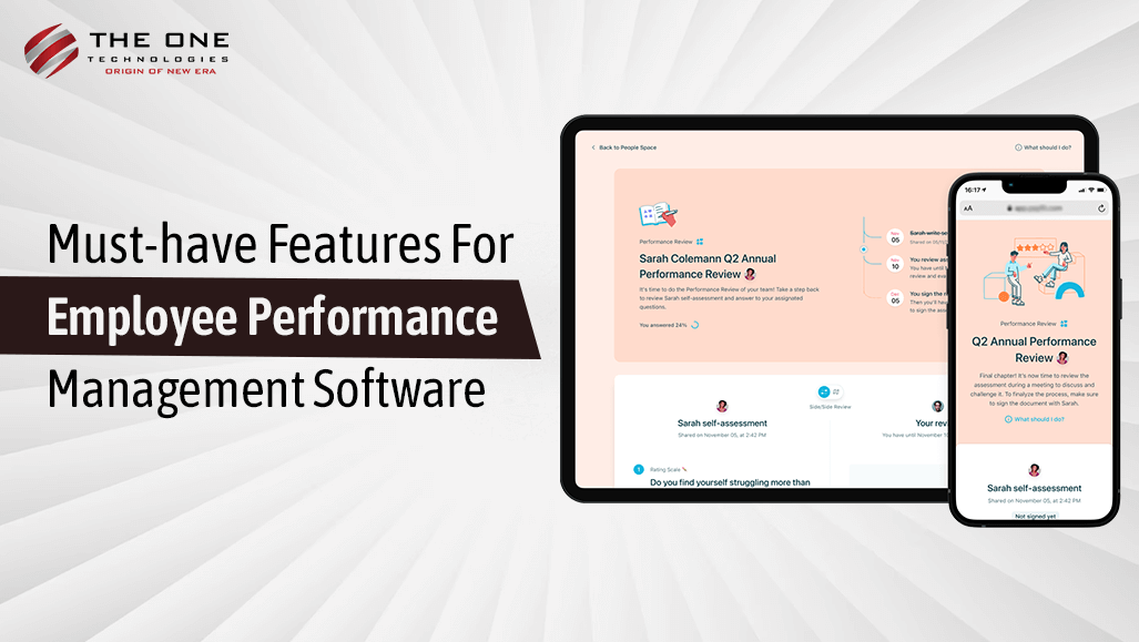 Must-have Features for Employee Performance Management Software