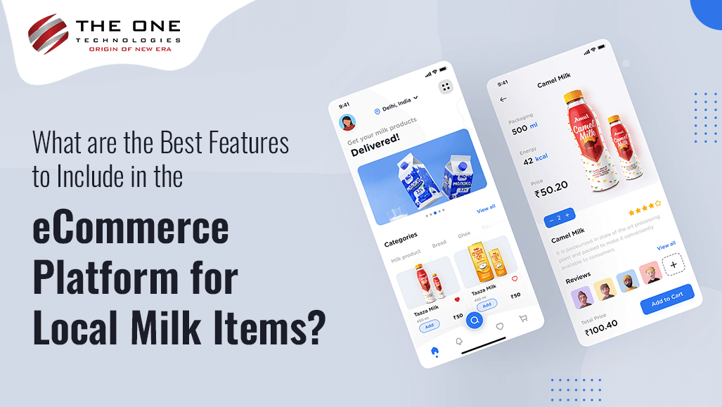 What are the Best Features to Include in the eCommerce Platform for Local Milk Items?