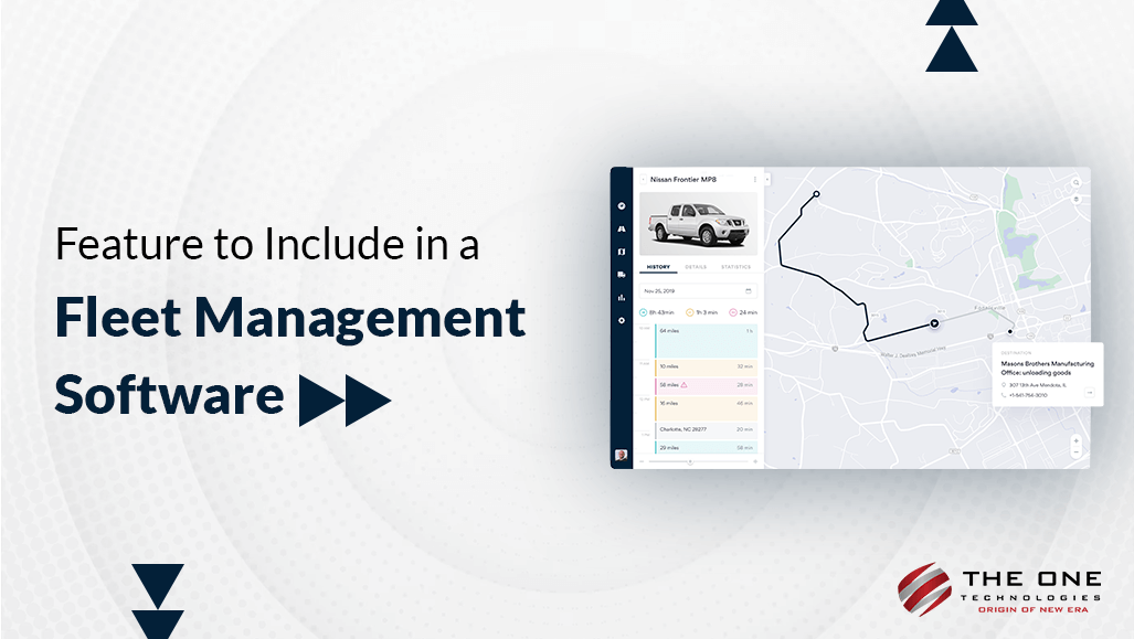 Feature to Include in a Fleet Management Software