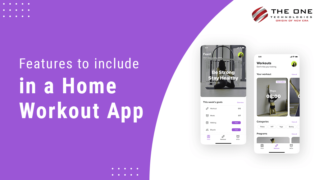 Features to Include In A Home Workout App