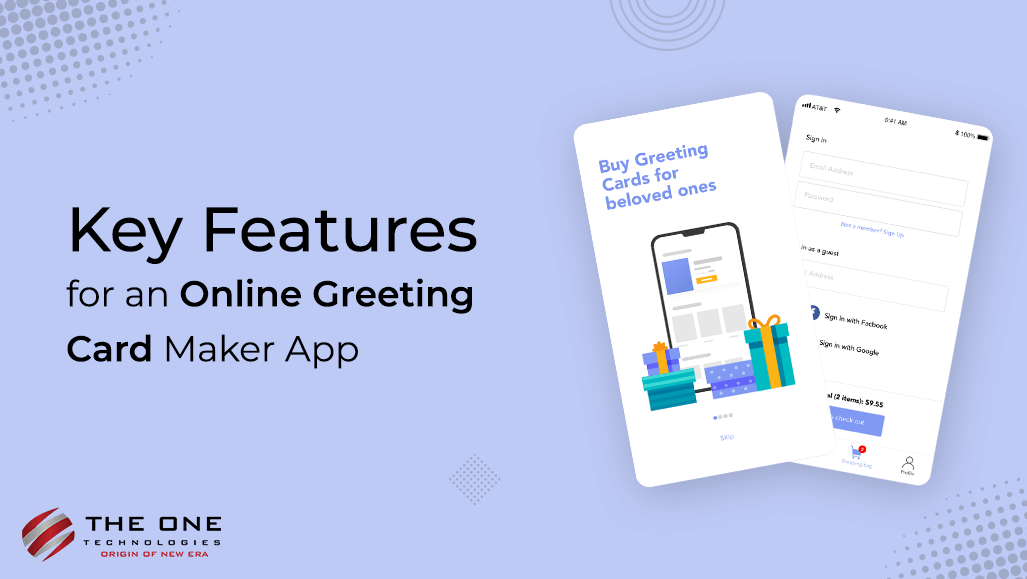 Key Features for an Online Greeting Card Maker App