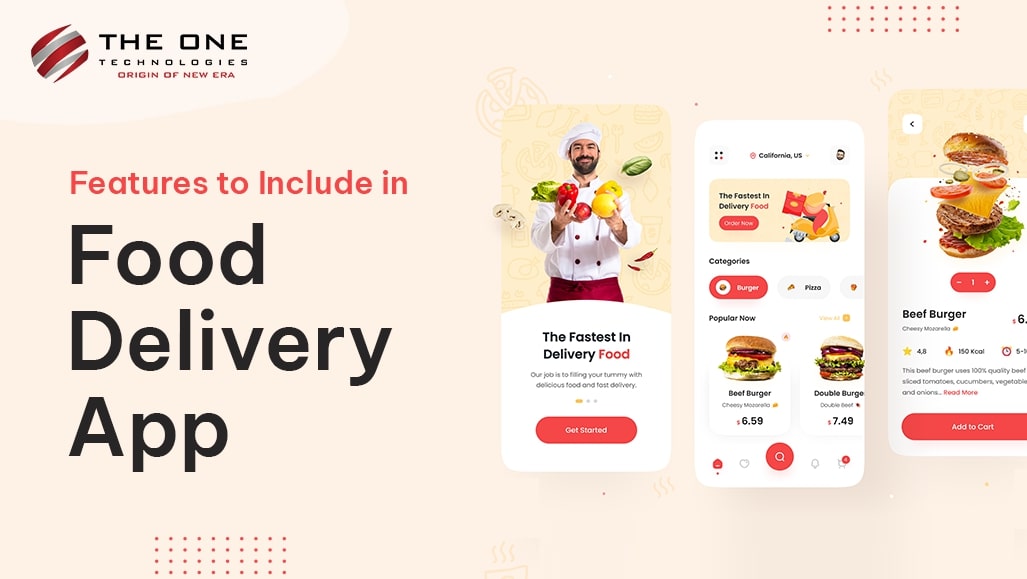 Features to Include in Food Delivery App